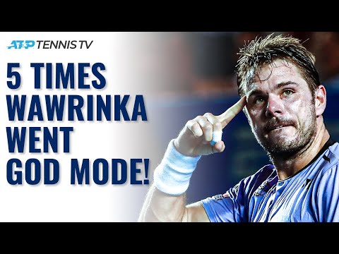 5 Times Stan Wawrinka Went God Mode!