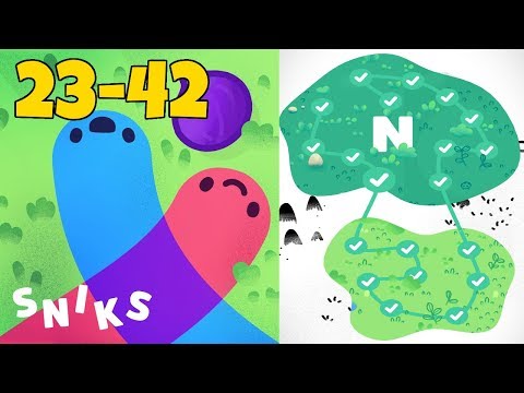 SNIKS Level 23-42 Walkthrough - YouTube