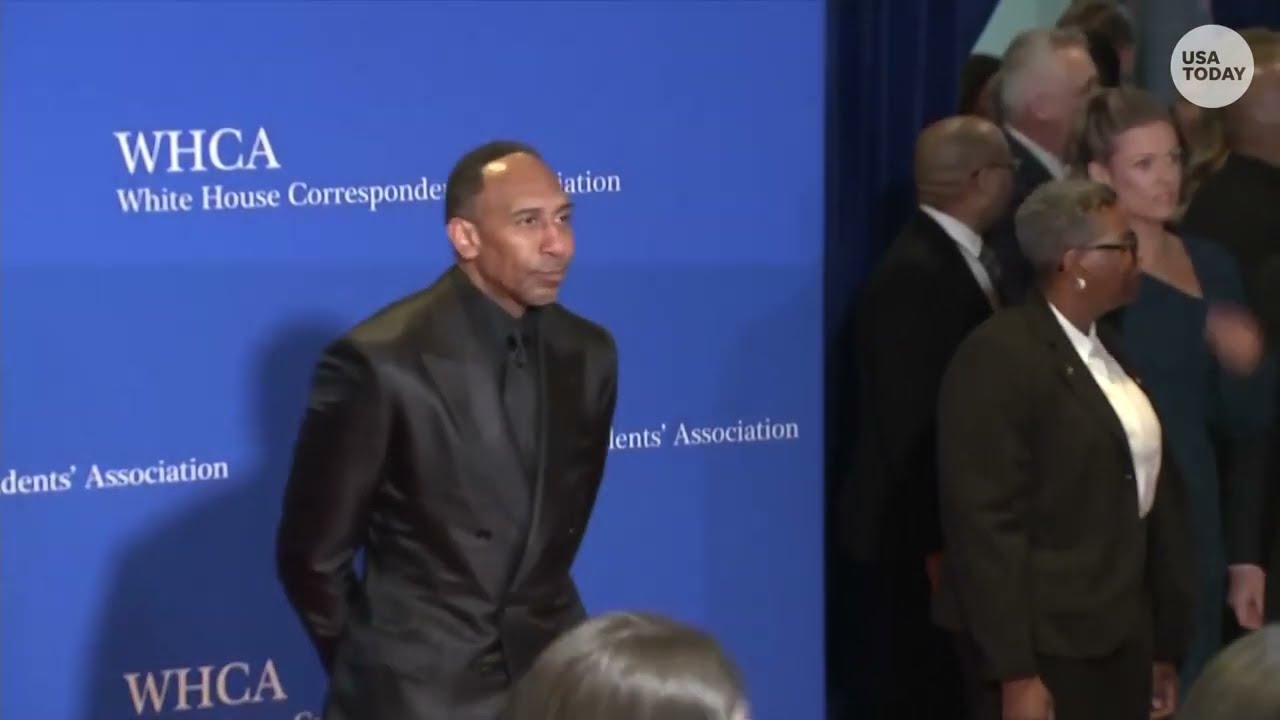 ESPN's Stephen A. Smith walks red carpet at 2026 White House Correspondents' Dinner
