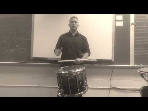 Paradiddle Accent Grid (4 of each) Paradiddle Madness First Phrase