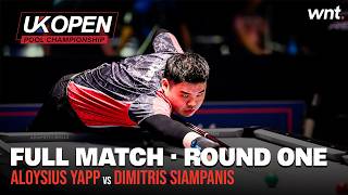 Aloysius Yapp vs Dimitris Siampanis | Round One | 2025 UK Open Pool Championship