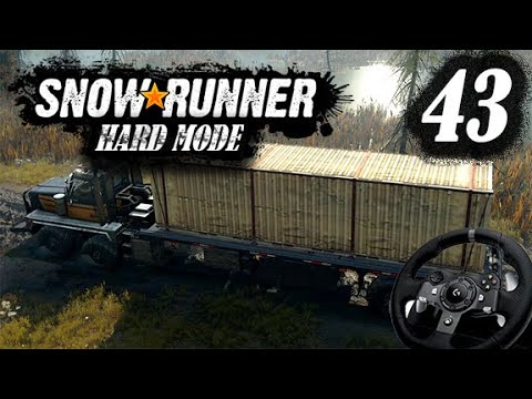 SnowRunner - Hard Mode - TwinSteer First Drive - Episode 43
