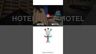 Hotel vs Motel — Plus Hostel vs Inn and Resort vs Bed & Breakfast