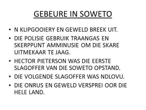 GESKIEDENIS GRAAD 9: 12 Junie 2020 - periode 7 (12097)