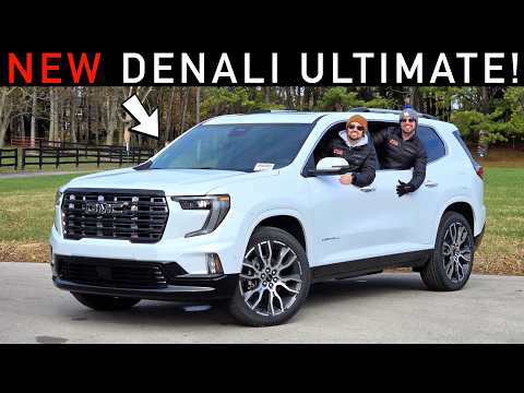 2026 GMC Acadia Denali Ultimate -- The MOST Luxurious Family 3-Row?? (New)