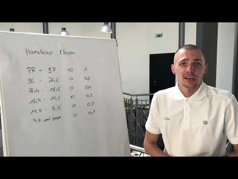 Handicap und Handicapklassen