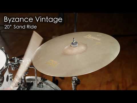 Демонстрация звучания тарелки Meinl 20" Sand Ride B20SAR