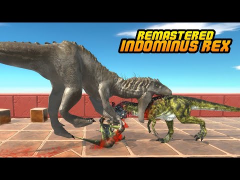 INDOMINUS REX Death Run - Animal Revolt Battle Simulator