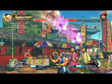 takkun_00 [Yun] vs dankanda [Akuma] SSF4 AE ver.2012 Japanese Online Ranked Matches
