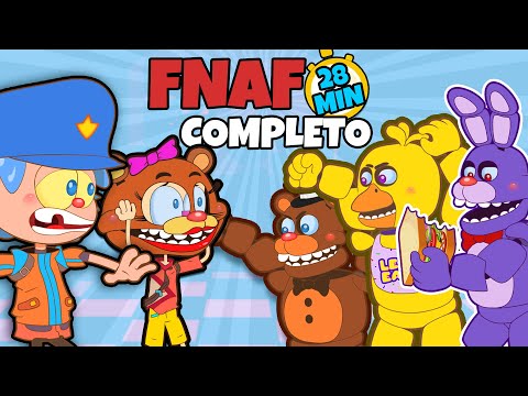 Mongo e Drongo JOVENS em Five Nights at Freddy's (FNAF 1) COMPLETO