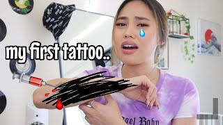 I got a tattoo! (forearm) | my tattoo experience
