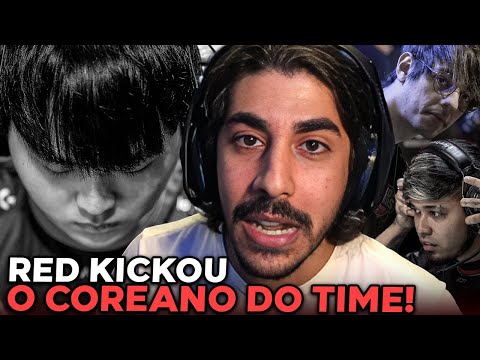 A RED CANIDS KICKOU O COREANO DO TIME!