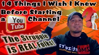 Becoming a youtuber 2021, Watch this! | Things I wish I knew to start a channel - Struggle is Real