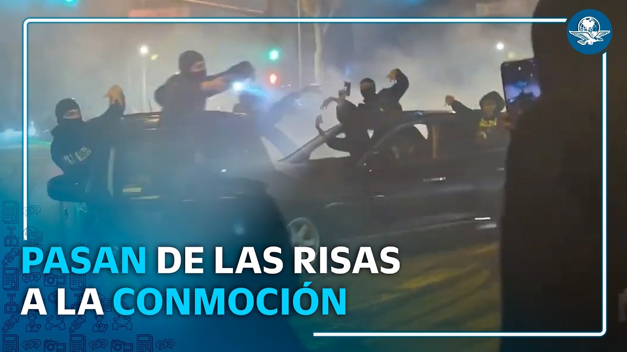 Terror en Los Ángeles  pasan de los arrancones a la balanceara