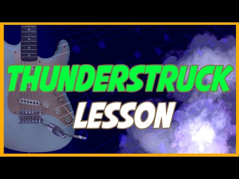 Thunderstruck Intro and Riffs Lesson