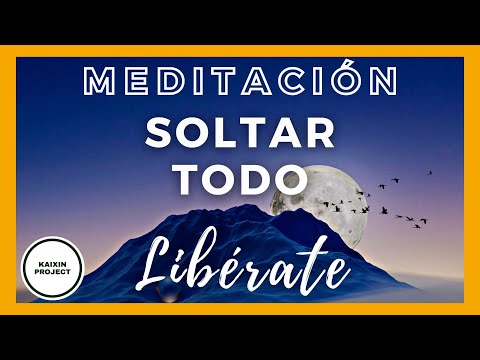 Meditación Guiada SOLTAR TODO. Relajar Cuerpo y Mente 🌸 Desbloquear Emociones. Calma Mindfulness