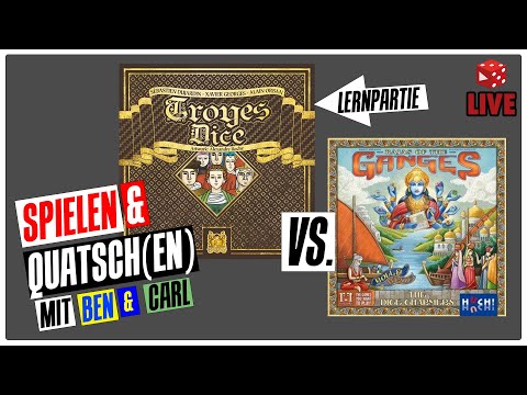 Der große Live Let's Play Vergleich: Troyes Dice vs. Rajas of th Ganges: The Dice Charmers