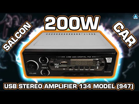 200w Car USB Stereo Amplifier 134 Model (947)