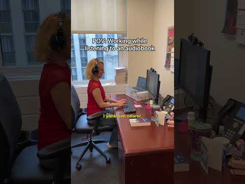 POV: Listening to a 🔥spicy🔥 audiobook at work