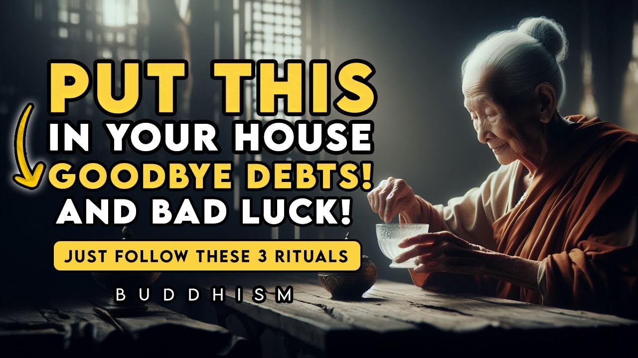 If you PUT THIS in Your HOUSE You Will NEVER Have DEBTS And BAD LUCK Again | Buddhist Stories