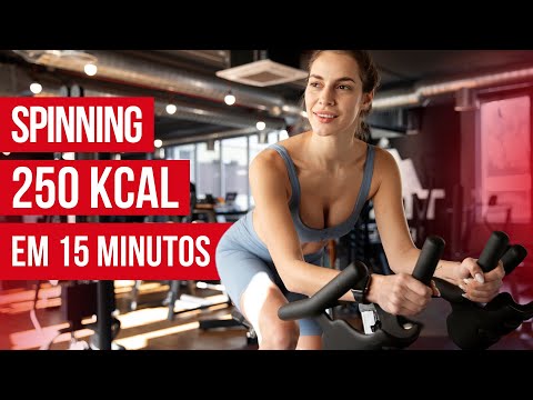 AULA DE SPINNING: QUEIME 250 CALORIAS EM 15 MINUTOS COM MÚSICA ELETRÔNICA | Natural Fitness