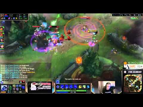 TSM Bjergsen as Xerath vs Viktor High Elo Gameplay LoL