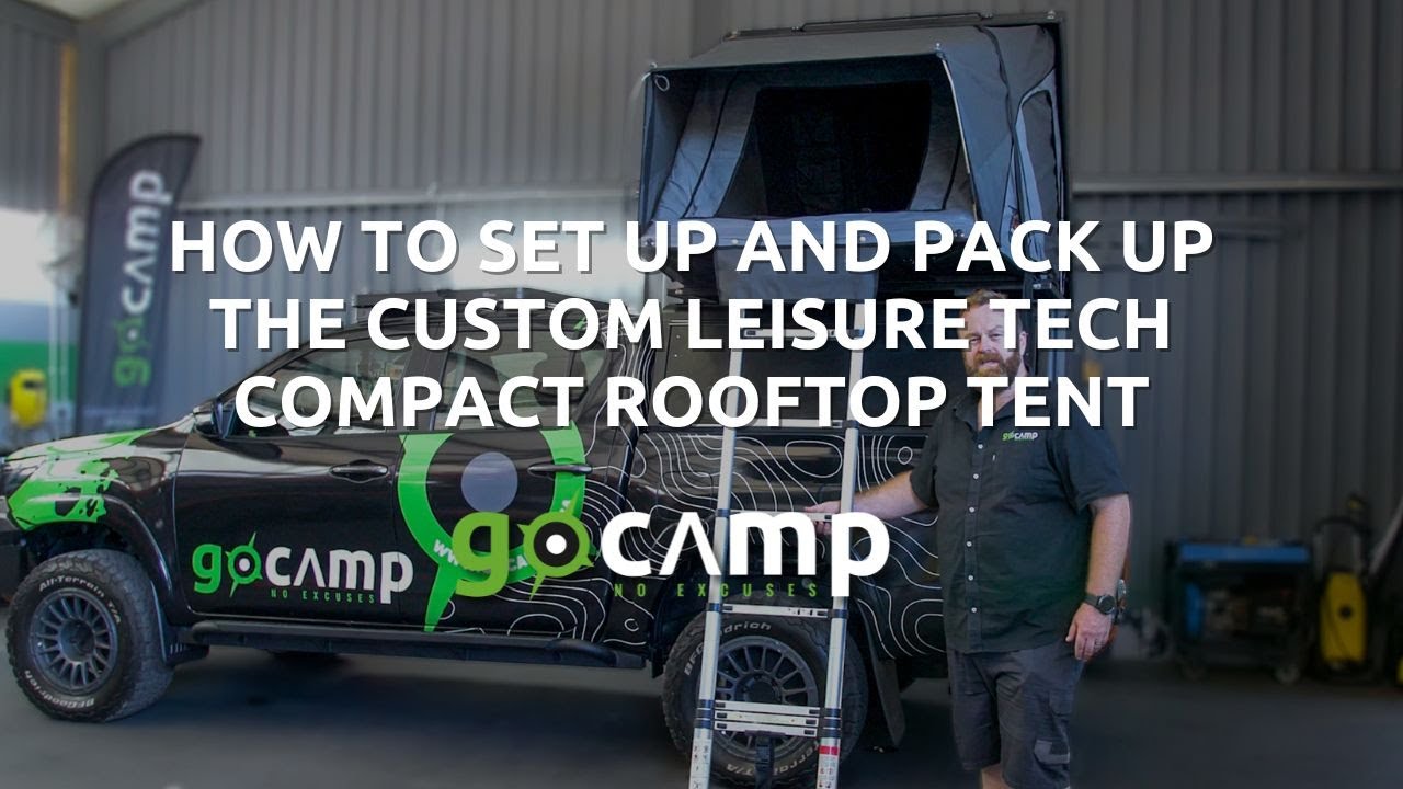 How to Set Up and Pack Up: The Custom Leisure Tech Compact Rooftop Tent