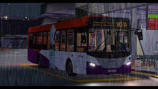 [RBST] [Last 807A Bus run!] [Birthday Special!] Scania K230UB Euro 4 Batch 2 on 807A - SBS8295P