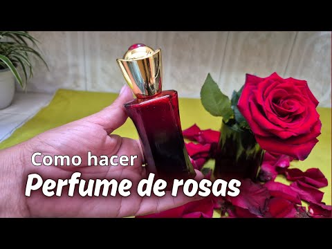 DIY RED ROSE PERFUME/Liliana Muñoz