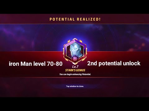 iron Man level 70 to 80 build | iron Man 2nd potential unlock | mff