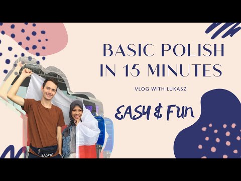 LEARN POLISH IN 15 MINUTES | BASIC DAILY CONVERSATION with Lukasz Kudzia