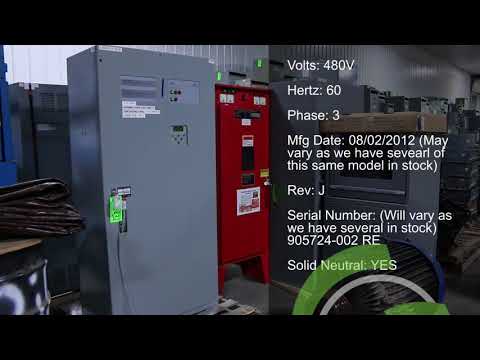 Green Industrial Quick Takes - USED 800 AMP ASCO ATS AUTOMATIC TRANSFER SWITCH 480 VOLT