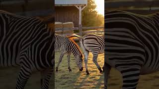 This is the zebra's time to survive! 🦓✨35