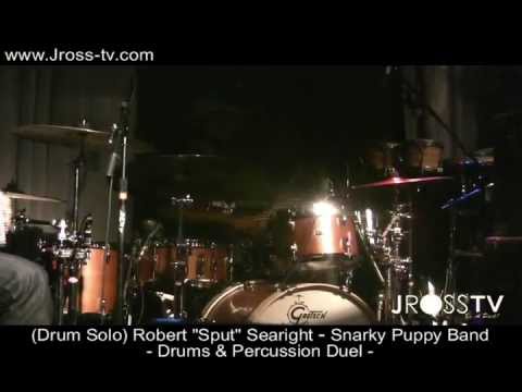 James Ross @ (Drum Solo) Robert "Sput" Searight - (Drums & Percussion Duel) - www.Jross-tv.com