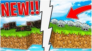 OVERPOWERED WEAPONS MODDED MINECRAFT MONSTER SKY ISLAND - THE NEW MONSTERS INDUSTRIES 3.0