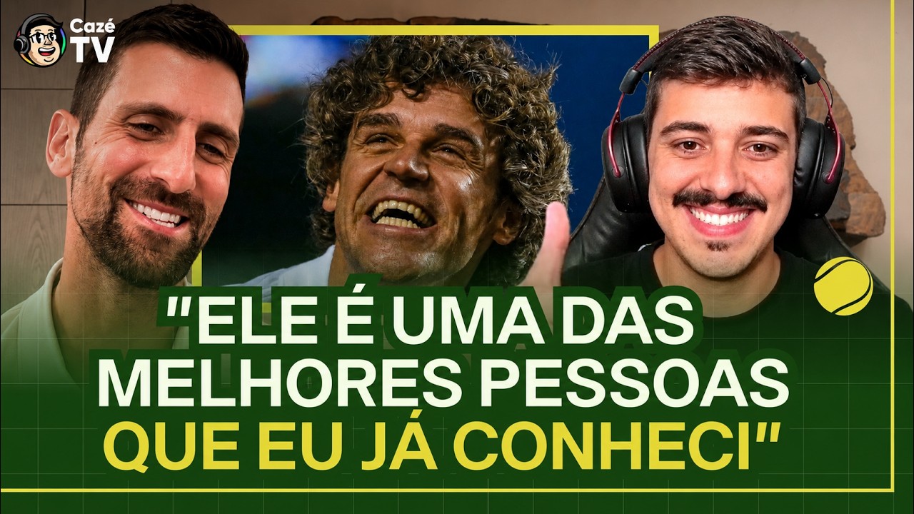 DJOKOVIC FALA COM BARRETTO SOBRE SEU NOVO DOCUMENTÁRIO, AMIZADE COM GUGA, JOÃO FONSECA E OLIMPÍADAS