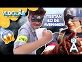 Tristan als Captain America in Disneyland! | Vloglab
