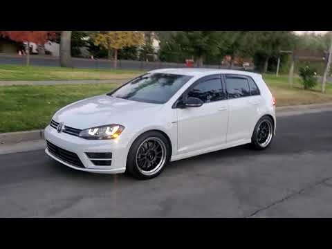 2017 STAGE 2 VW GOLF R MK7 GETS NEW WHEELS KONIG HYPERGRAM 18x8.5 +43 wheels