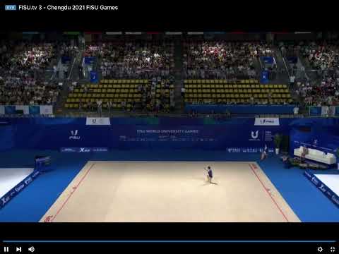 Ilona Zeynalova AZE Ball AA Chengdu WORLD UNIVERSITY GAME 2023