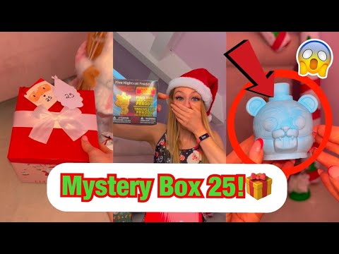 [ASMR] MYSTERY FESTIVE ADVENT CALENDAR - DAY 25!😱🎁✨ (GOLDEN SURPRISE?!🫢) #Shorts
