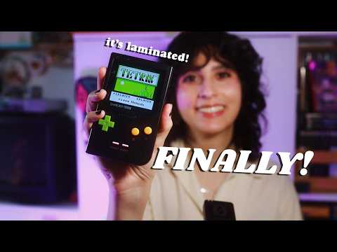 Cool Uncle Mods: Gameboy Pocket Laminated IPS Screen from Hispeedido