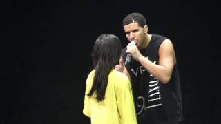 Drake &amp; Charlotte Fan Hold On, We&#39;re Going Home O2 Arena London 24.03 2014