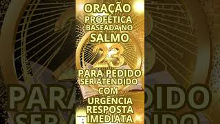 🟡🟡ORAÇÃO DO SALMO 23 PARA VIRAR A SITUAÇÃO AINDA HOJE! #oraçãopoderosa #salmo23 #oração #milagre