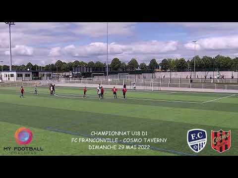 DIMANCHE 29 MAI U18 D1 FC FRANCONVILLE - COSMO TAVERNY LES BUTS