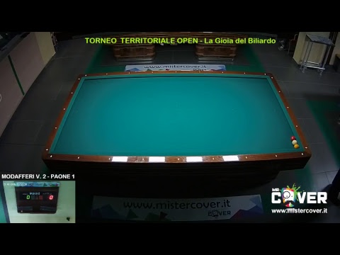 la gioia del biliardo live - MODAFFERI V. - PAONE