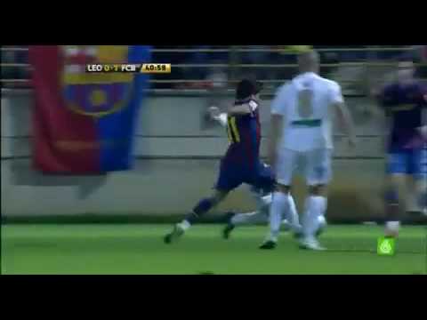 Cultural Leonesa vs F C Barcelona 0 2 Full Highlights & Goals 28 10 09 Copa De