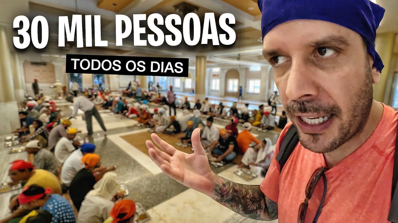 THE TEMPLE IN INDIA WHERE EVERYONE EAT FOR FREE 🇮🇳