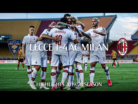 Highlights | Lecce 1-4 AC Milan | Matchday 27 Serie A TIM 2019/20