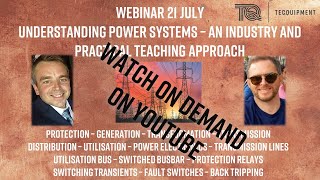 Webinar: Understanding Power Systems 1pm (BST)