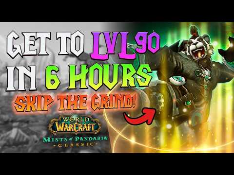 FAST 85-90 POWER LEVELING Tips for Mists of Pandaria Classic
